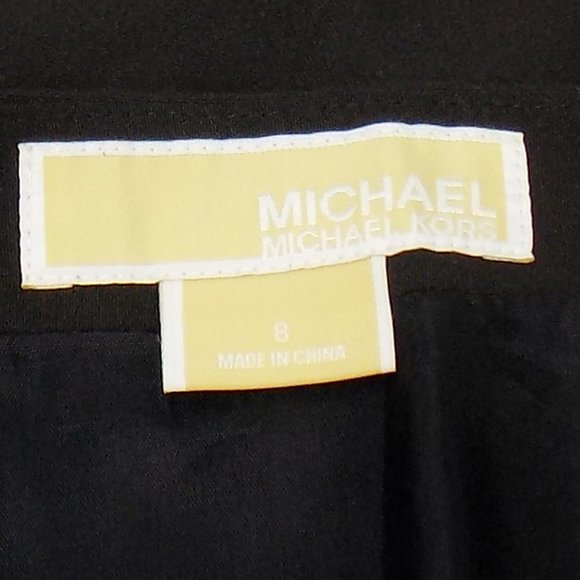 Michael Kors Black Mini-Skirt Size 8P - Picture 6 of 7